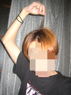 髪の毛切った
